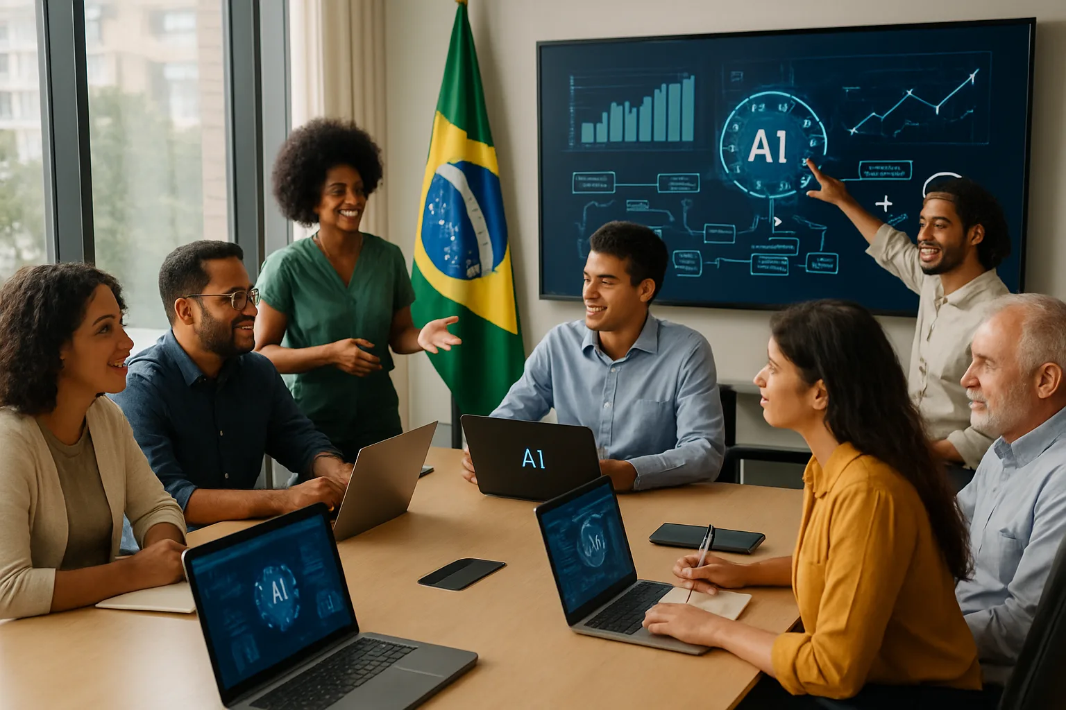 Além dos testes: empresas brasileiras estão operando IA