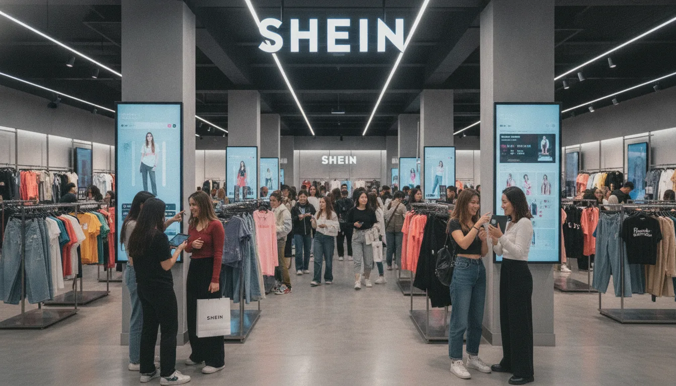Clientes comprando em loja da Shein, destacando desafios futuros | Imagine Company - Agência de Marketing e Vendas em Goiânia - GO - BRASIL
