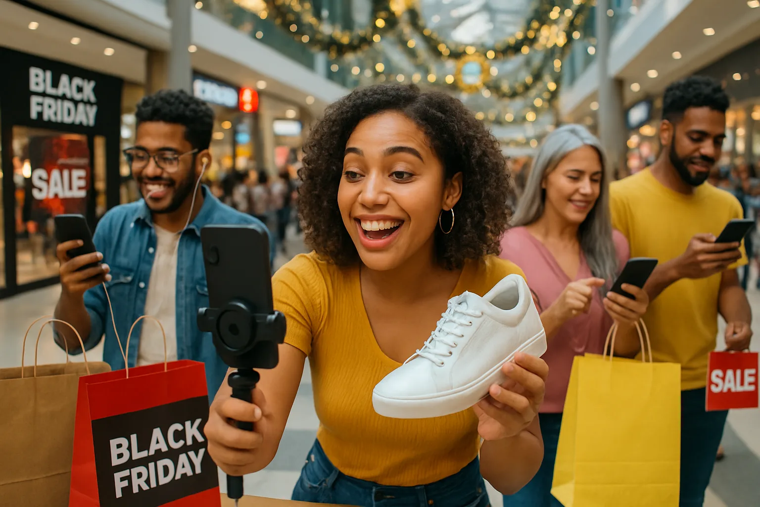 Black Friday: público confia mais em creators que marcas