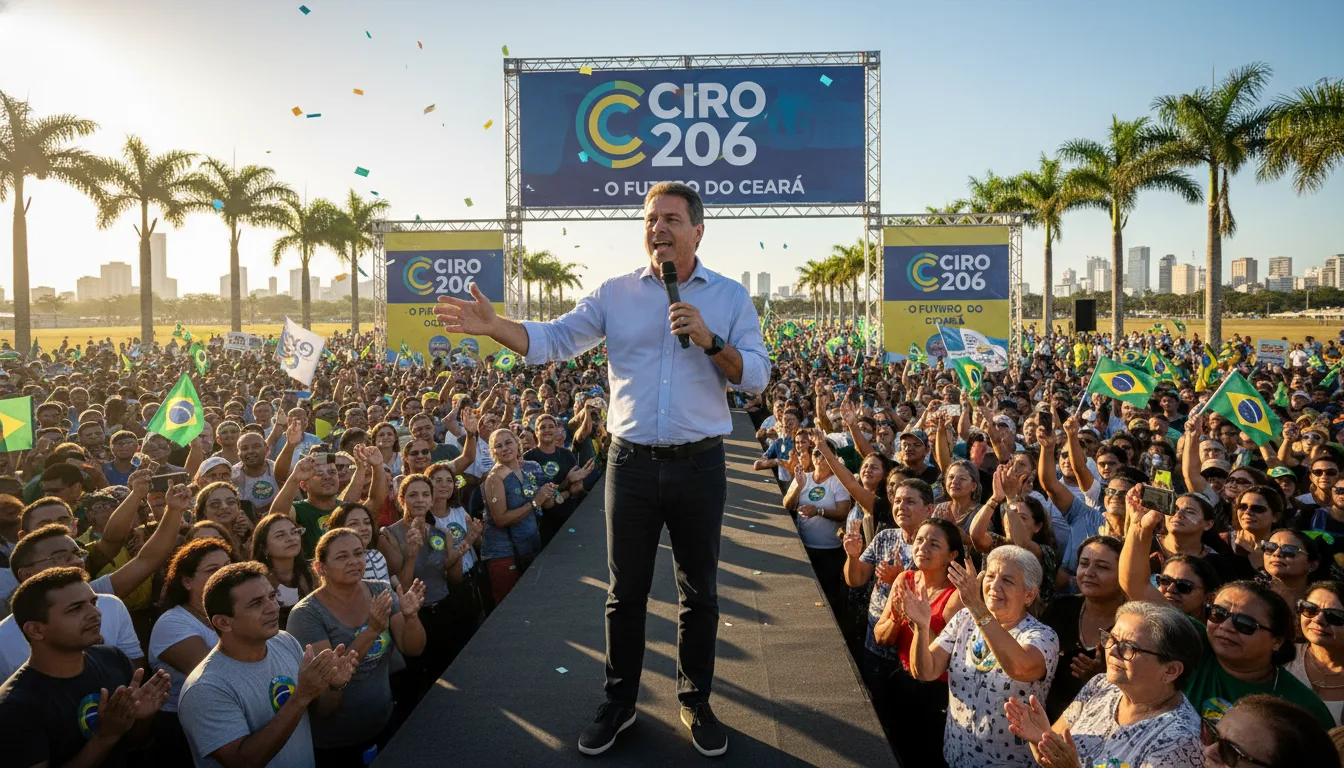 Ciro Gomes Tenta Voltar ao Governo do Ceará com Nova Aliança