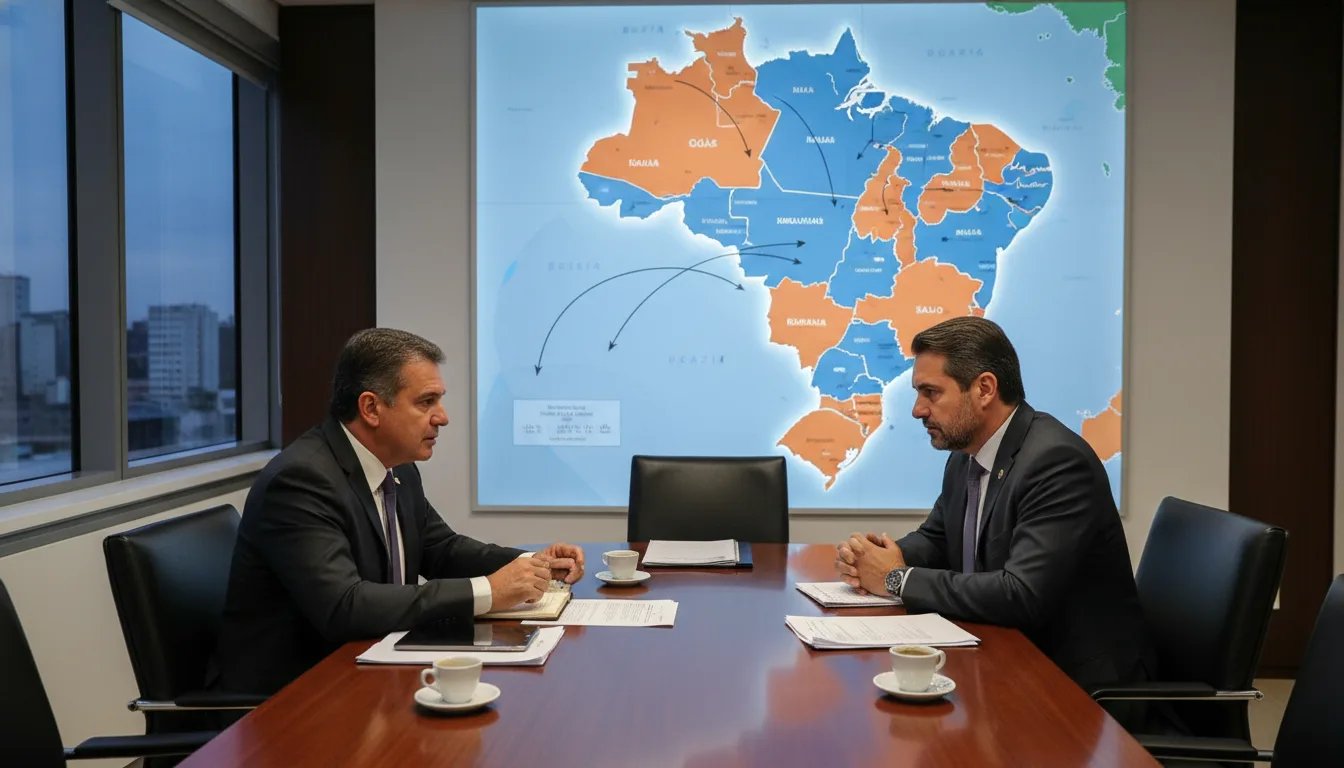 Direita em Crise: Caiado e Zema Buscam União para Isolar Flávio Bolsonaro