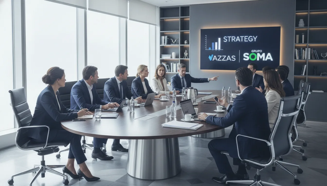 Executivos discutem divórcio entre Azzas e Grupo Soma em reunião. | Imagine Company - Agência de Marketing e Vendas em Goiânia - GO - BRASIL