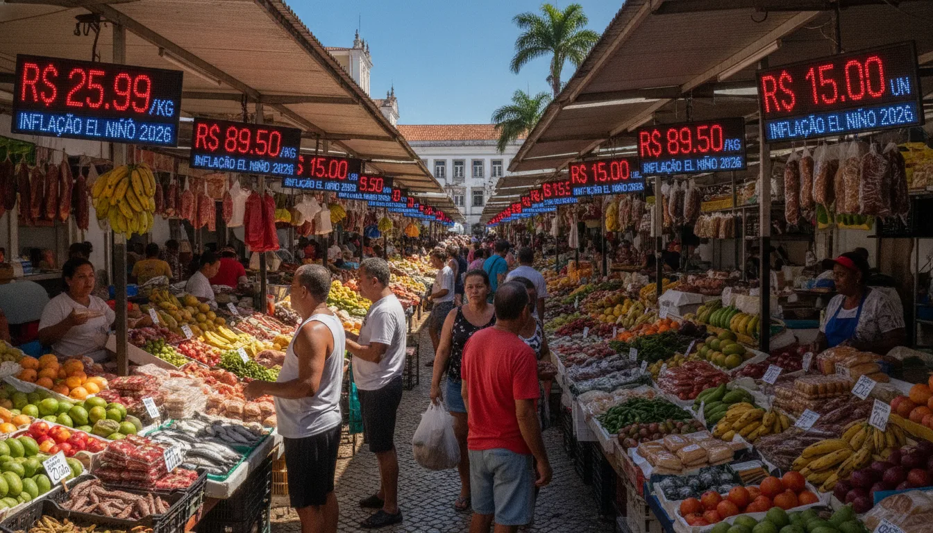 Mercado movimentado com preços altos em frutas e carnes, impacto do El Niño | Imagine Company - Agência de Marketing e Vendas em Goiânia - GO - BRASIL