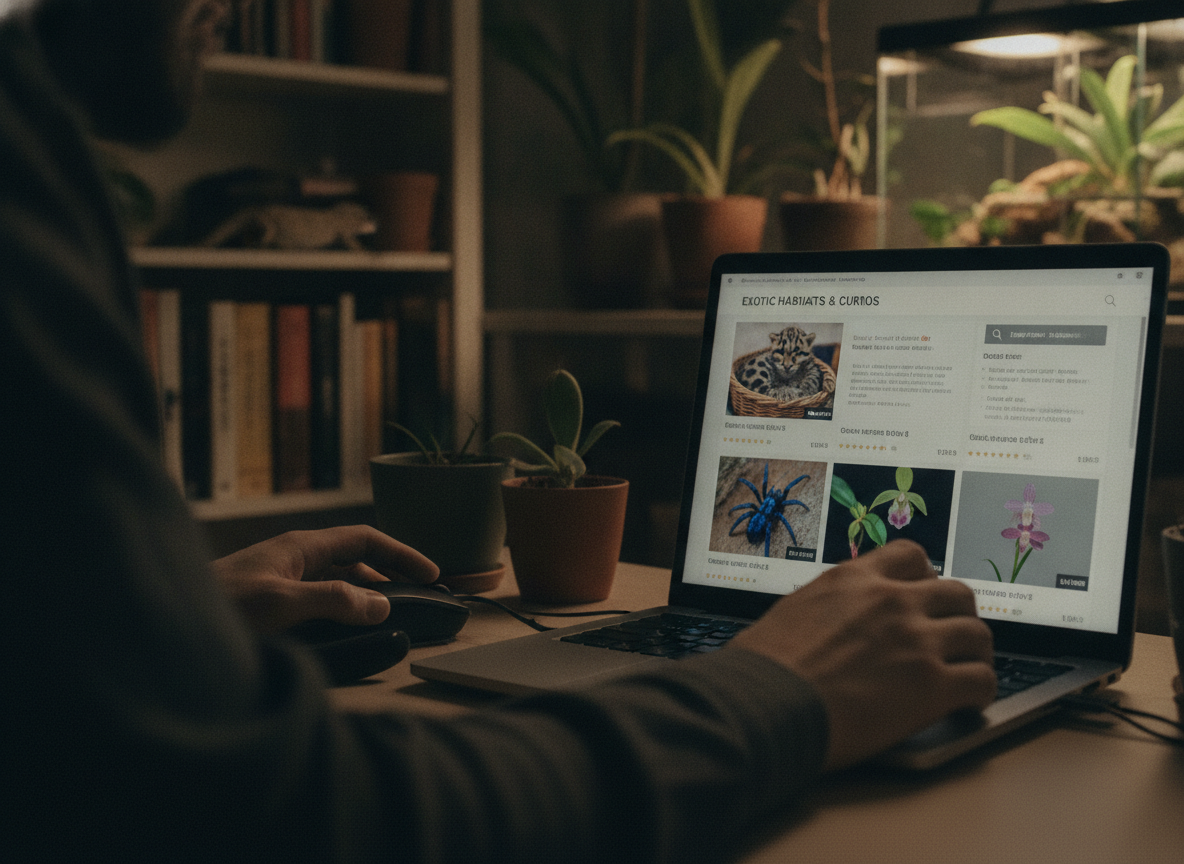 Facebook, TikTok e Shopee: Tráfico Ilegal de Animais e Plantas em 2026