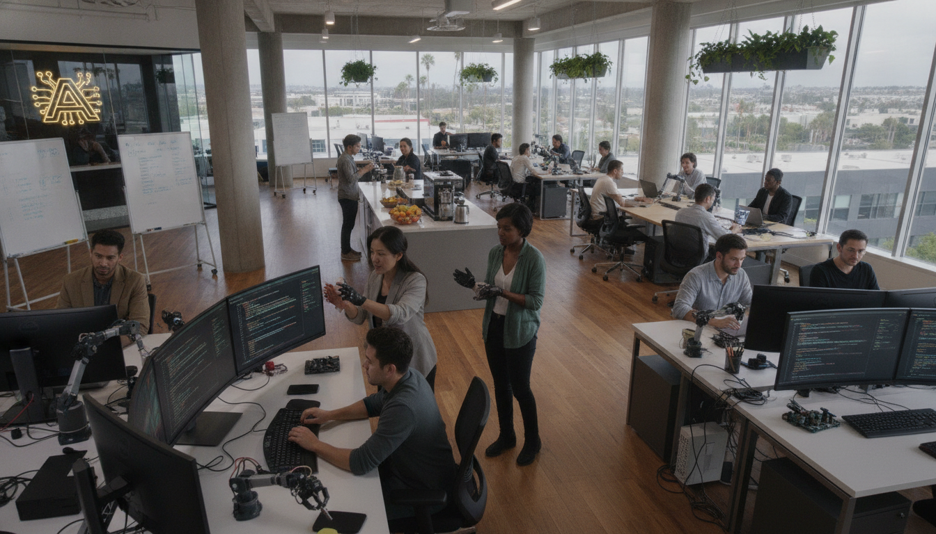Equipe trabalhando em escritório moderno da Firecrawl nos EUA | Imagine Company - Agência de Marketing e Vendas em Goiânia - GO - BRASIL