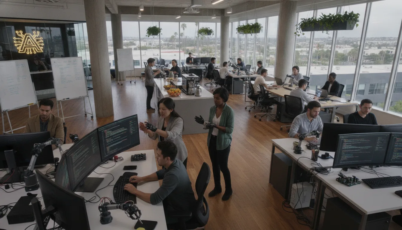 Equipe trabalhando em escritório moderno da Firecrawl nos EUA | Imagine Company - Agência de Marketing e Vendas em Goiânia - GO - BRASIL