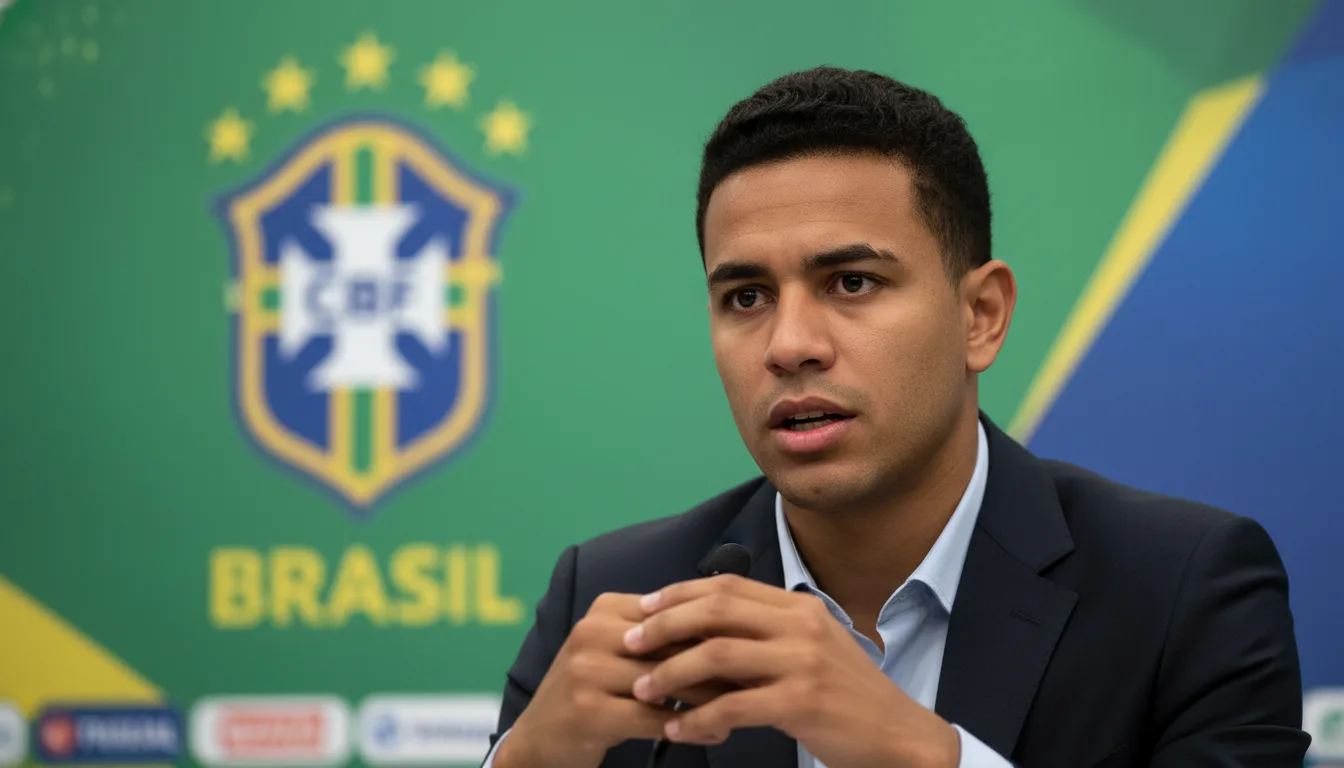 Marquinhos em coletiva de imprensa sobre Ancelotti e Seleção Brasileira | Imagine Company - Agência de Marketing e Vendas em Goiânia - GO - BRASIL