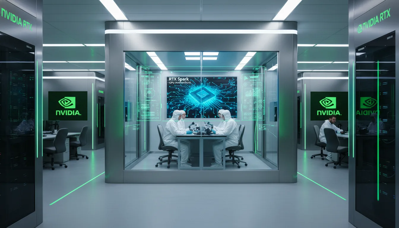 Laboratório da Nvidia com engenheiros desenvolvendo chip de IA | Imagine Company - Agência de Marketing e Vendas em Goiânia - GO - BRASIL