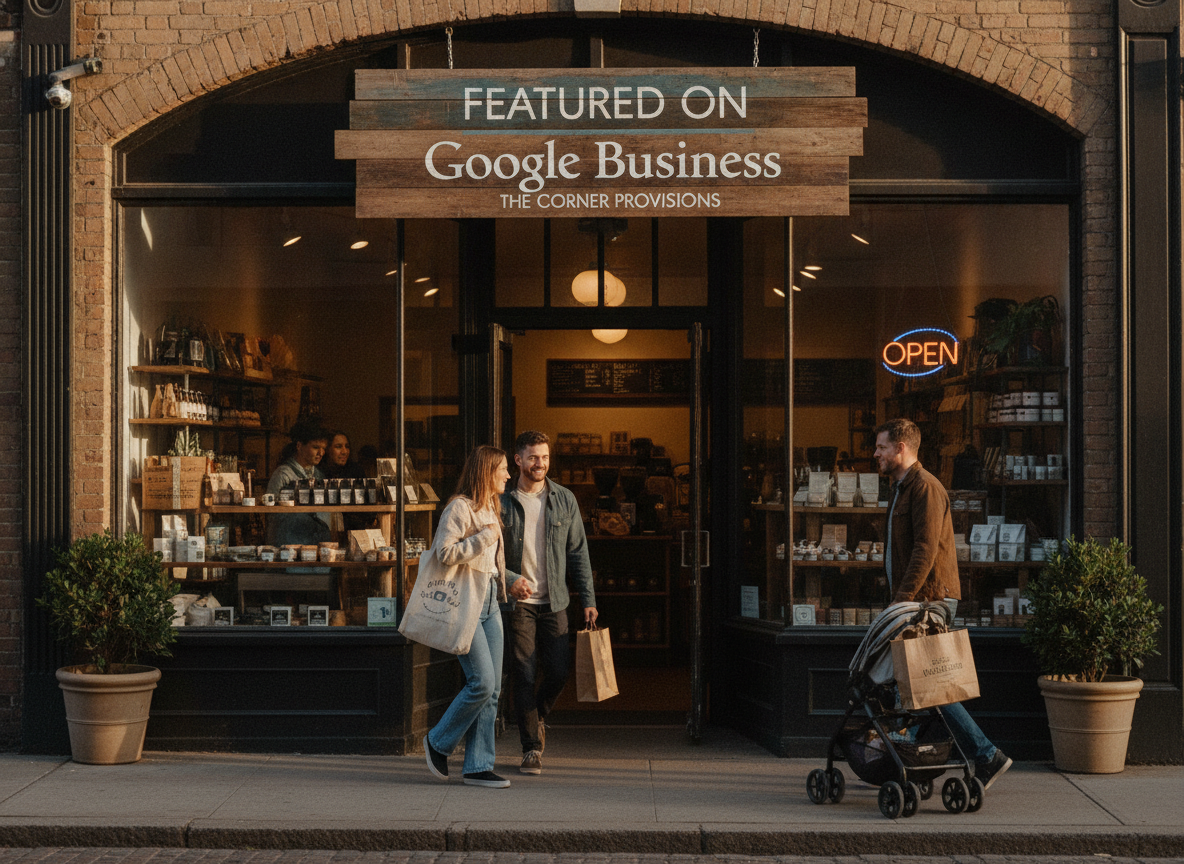 Fachada de loja com destaque no Google Business | Imagine Company - Agência de Marketing e Vendas em Goiânia - GO - BRASIL