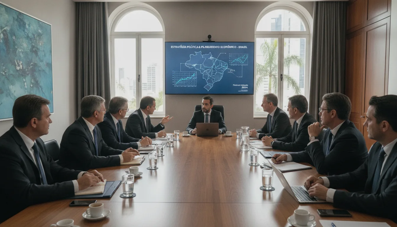 Executivos discutem desafios políticos e econômicos em reunião no Brasil | Imagine Company - Agência de Marketing e Vendas em Goiânia - GO - BRASIL