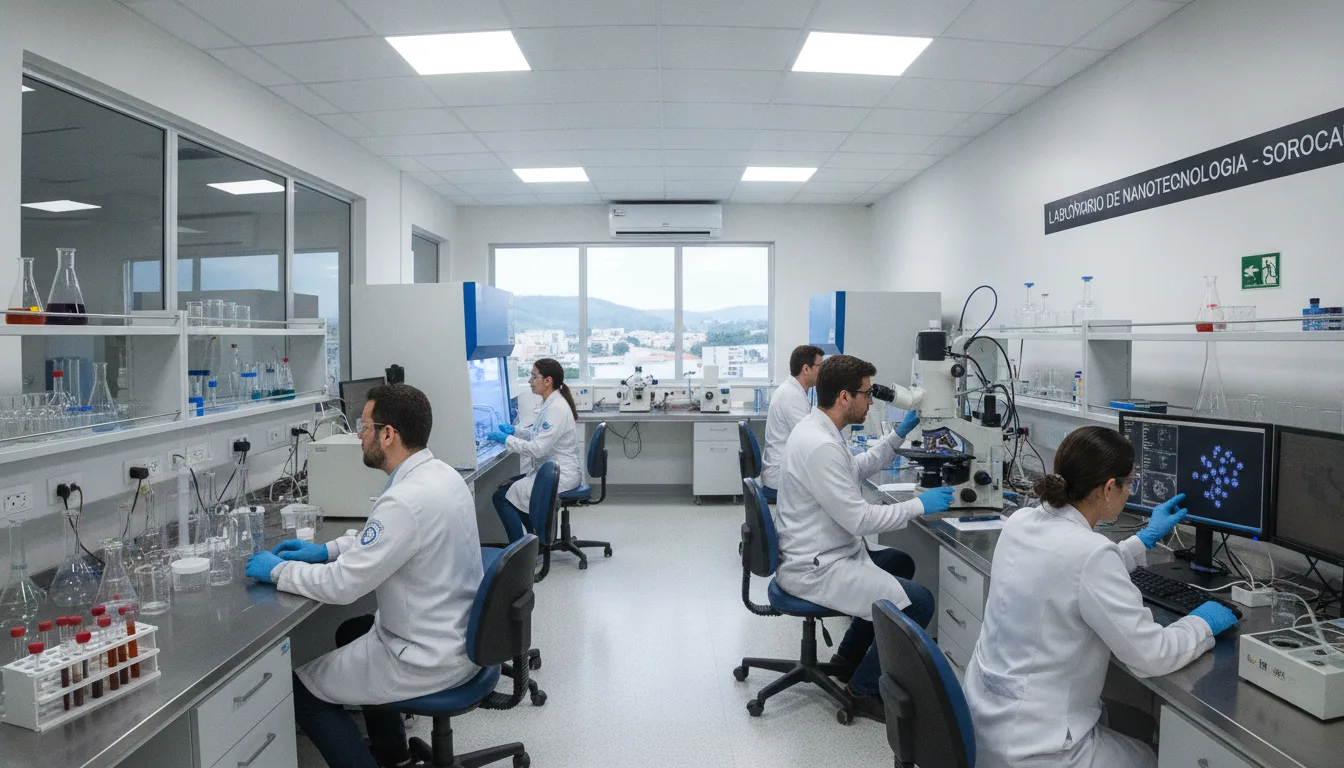 Pesquisadores em laboratório de Sorocaba desenvolvendo nano-herbicida | Imagine Company - Agência de Marketing e Vendas em Goiânia - GO - BRASIL