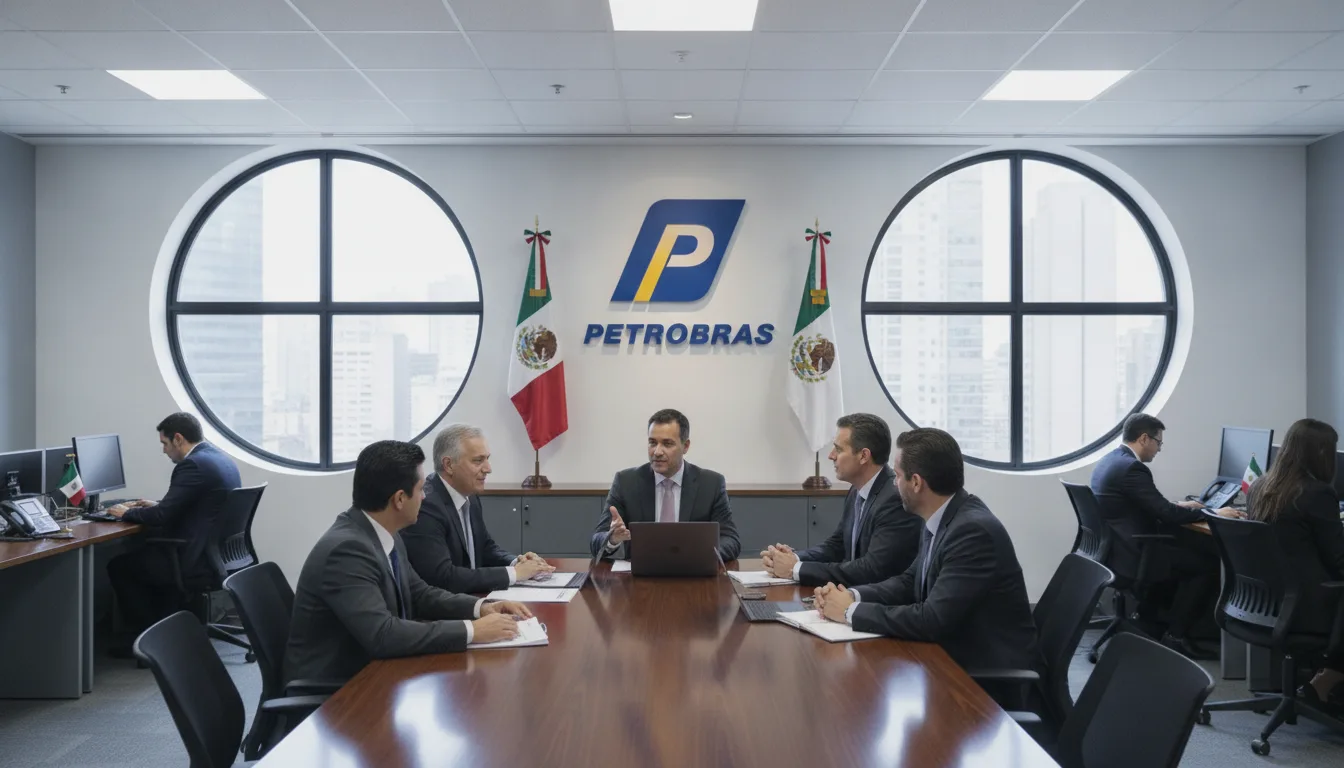 Reunião de executivos da Petrobras sobre parceria com estatal mexicana | Imagine Company - Agência de Marketing e Vendas em Goiânia - GO - BRASIL