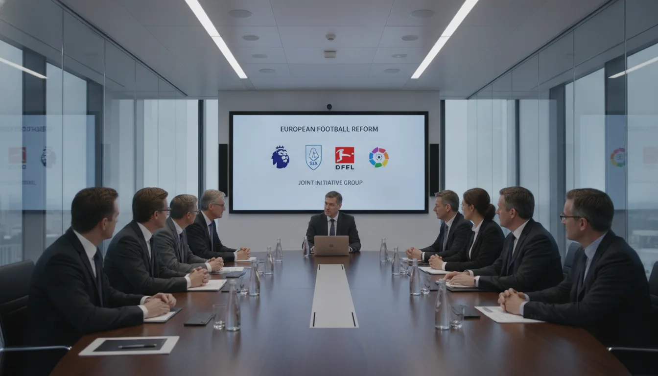 Dirigentes de ligas europeias em reunião sobre reformas na Fifa | Imagine Company - Agência de Marketing e Vendas em Goiânia - GO - BRASIL