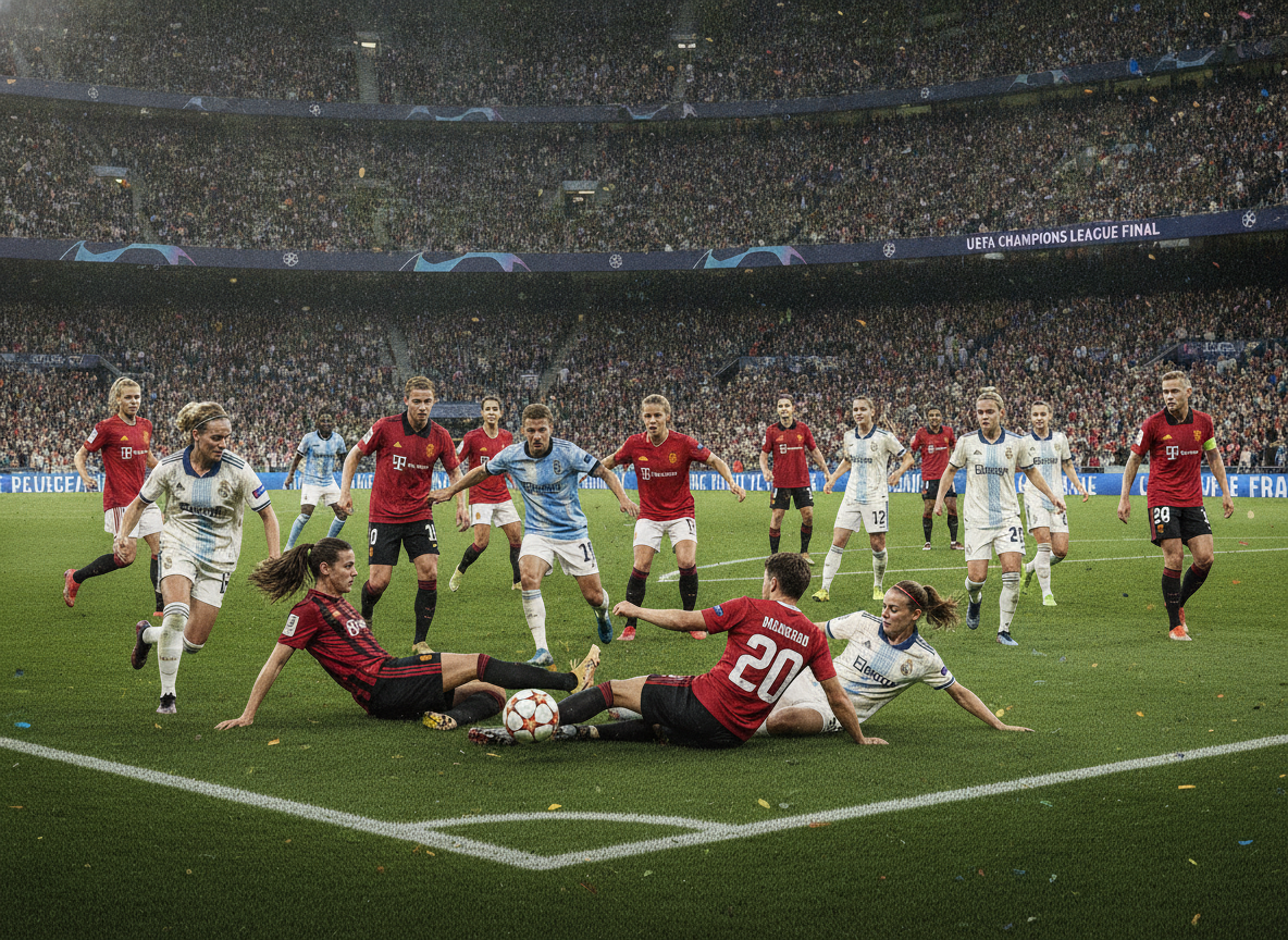 Jogadores disputam bola em jogo de futebol europeu, destacando reformas na Fifa | Imagine Company - Agência de Marketing e Vendas em Goiânia - GO - BRASIL