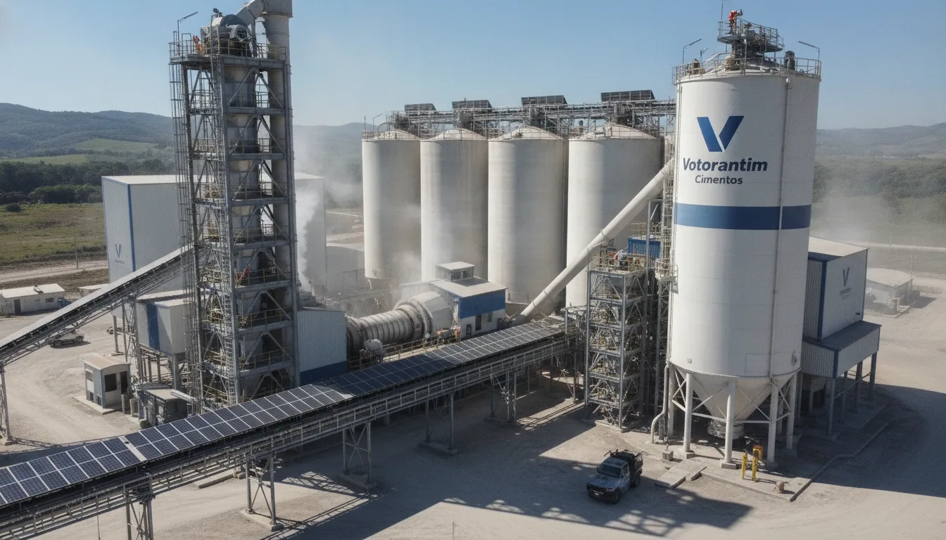 Votorantim Cimentos Recebe R$ 75,5 Milhões do BNDES para Modernização