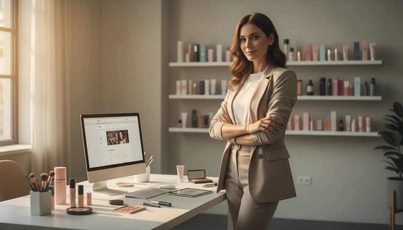 E-commerce de cosméticos e beleza