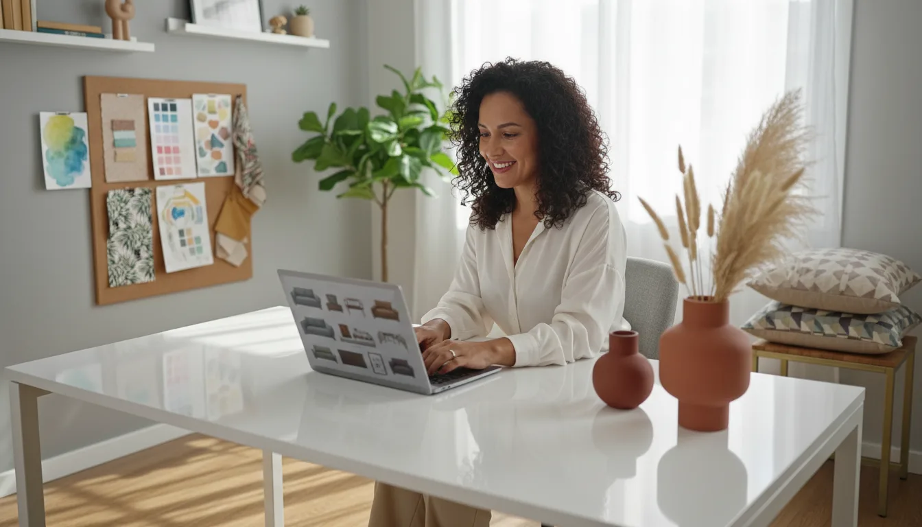 E-commerce de casa e decoração