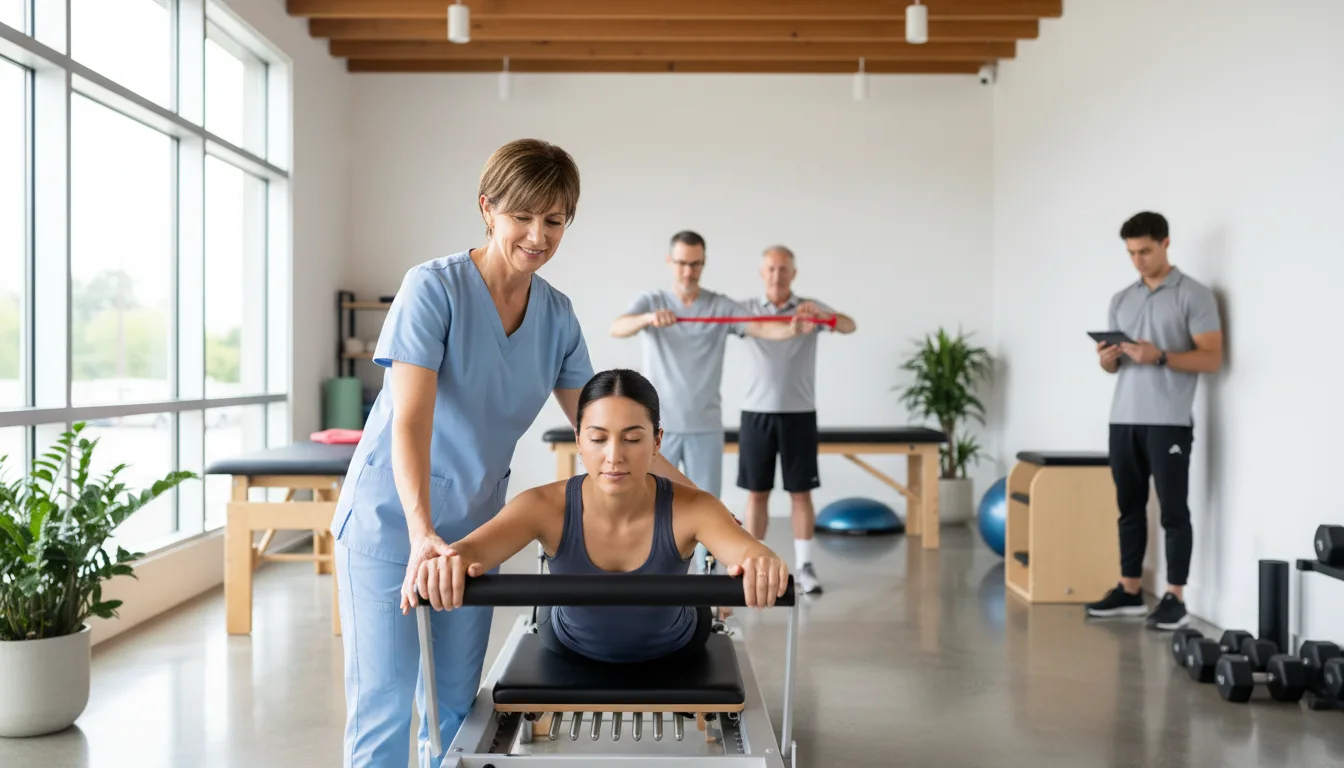 Clínicas de fisioterapia / Pilates