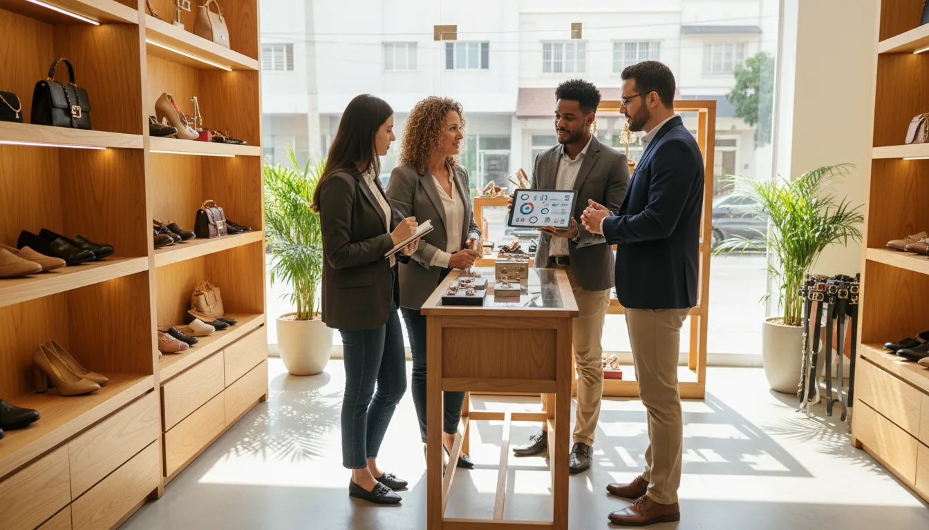 Lojas de calçados e acessórios