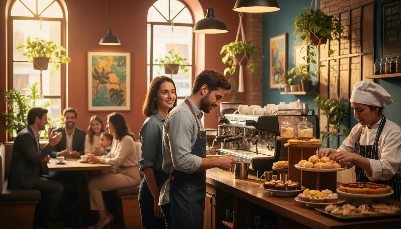 Cafeterias e confeitarias