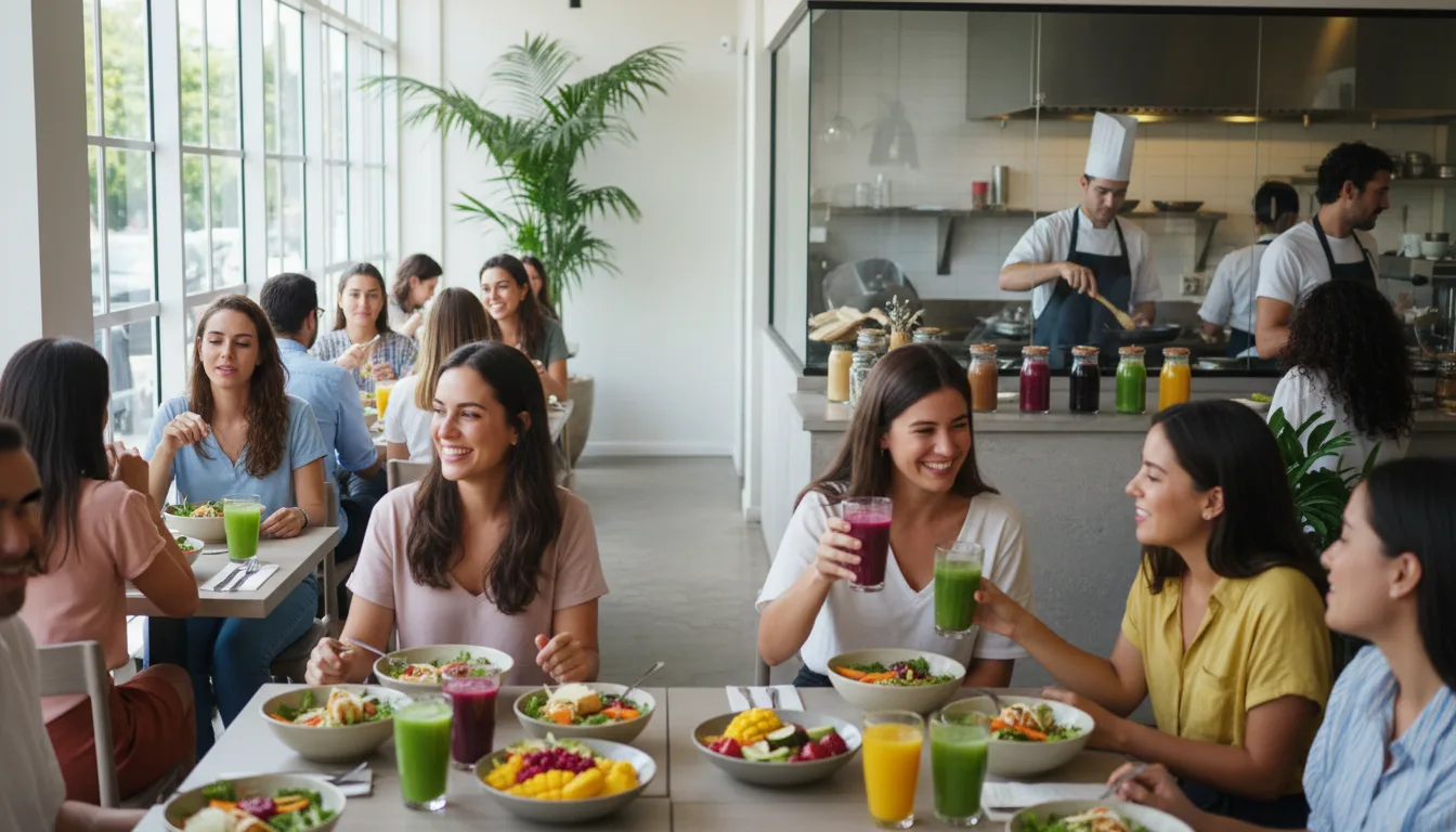 Restaurantes de comida saudável